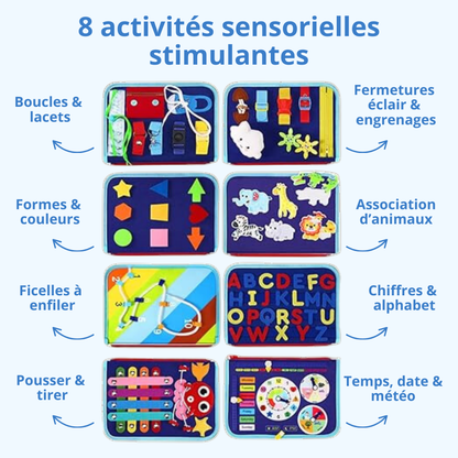 Ma Première Valise d’Activité - Jeu Montessori & Éveil pour enfants