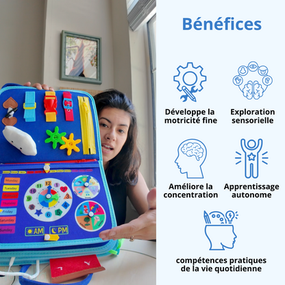 Ma Première Valise d’Activité - Jeu Montessori & Éveil pour enfants