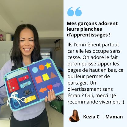 Ma Première Valise d’Activité - Jeu Montessori & Éveil pour enfants