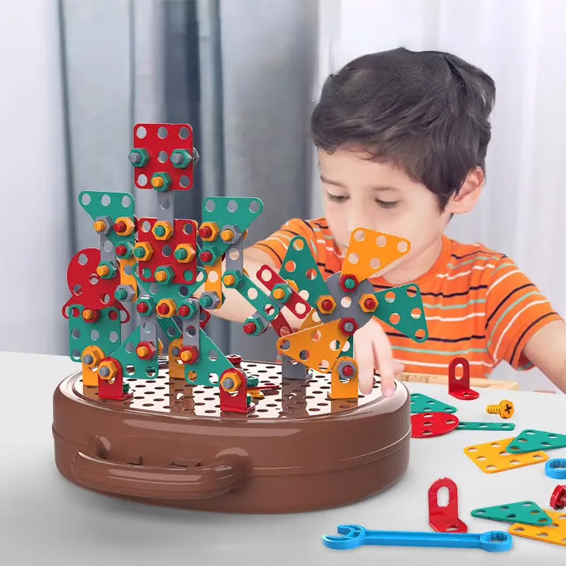 Kit de Bricolage 3D - Boîte à Outils Montessori Magique
